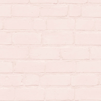 Painted Blush Brick Wallpaper By Woodchip & Magnolia