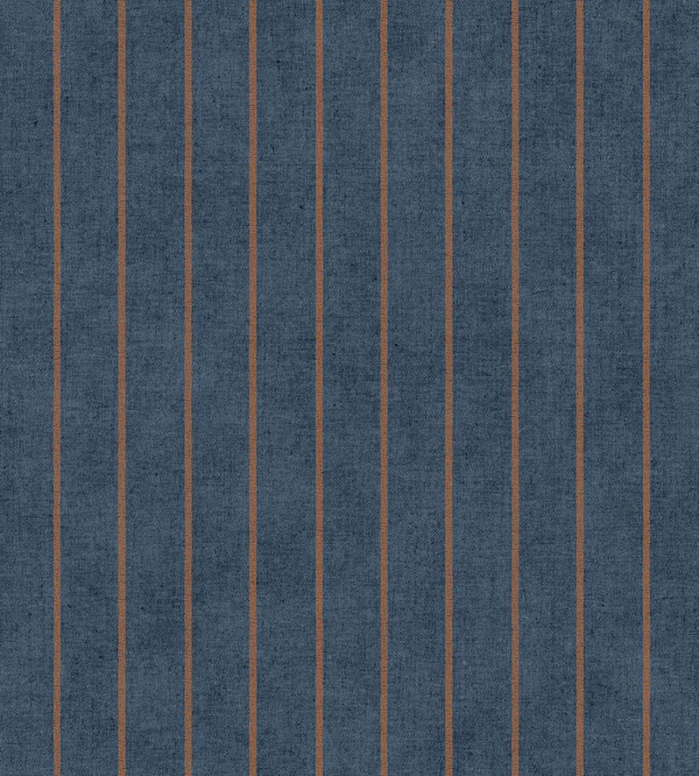 Pinstripe Wallpaper by Jannelli&Volpi Blue