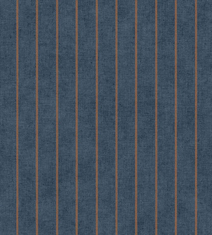 Pinstripe Wallpaper by Jannelli&Volpi Blue