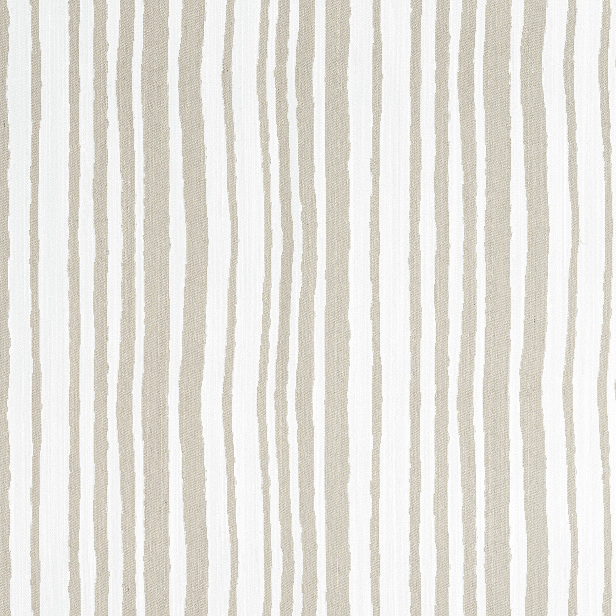 Pintado Stripe Fabric by Thibaut in Sand (W8500)