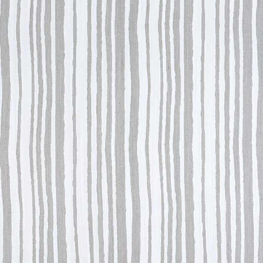 Pintado Stripe Fabric by Thibaut in Sterling (W8501)