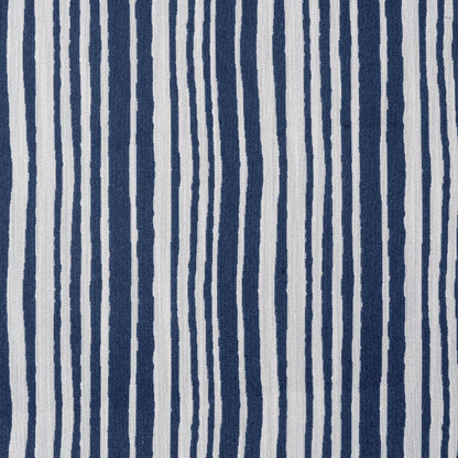 Pintado Stripe Fabric by Thibaut in Navy (W8504)