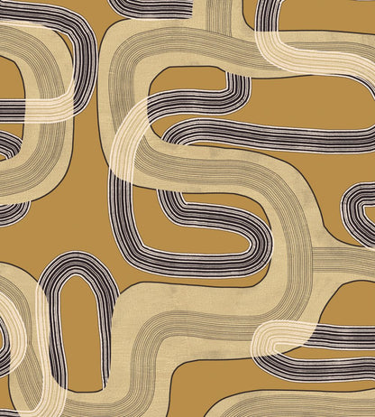 Pipelines Wallpaper by Tres Tintas Copper