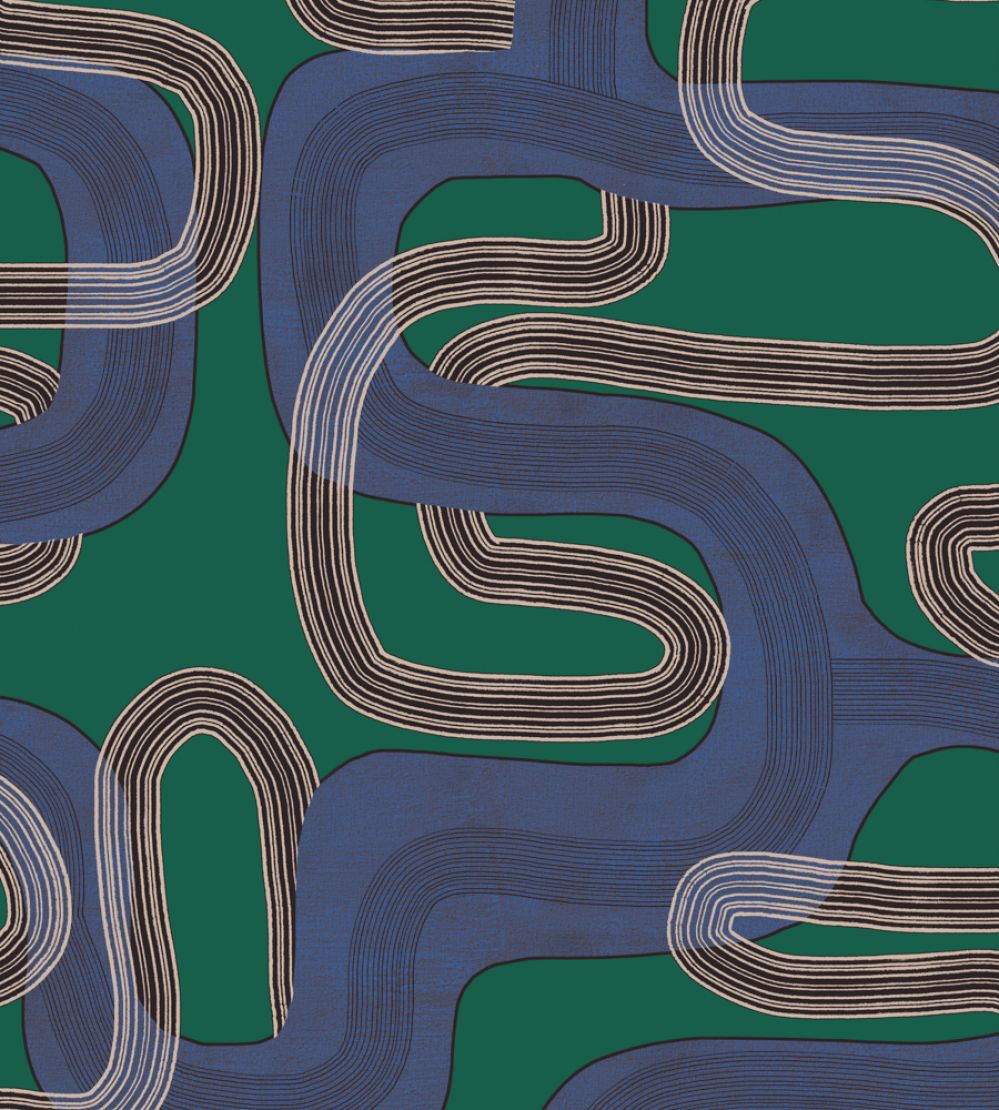 Pipelines Wallpaper by Tres Tintas Park