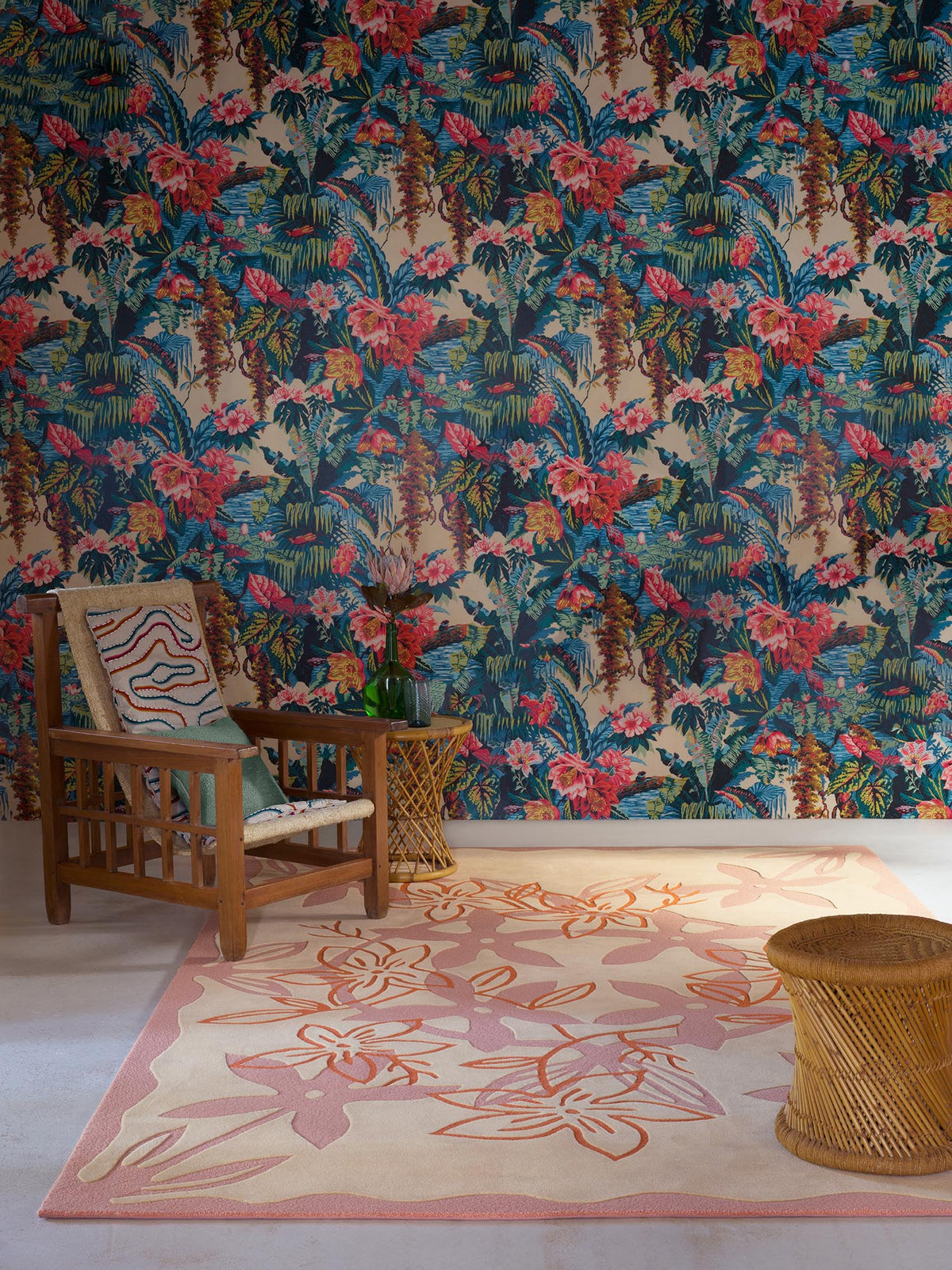 Pitate Rug by Pierre Frey shown in a room setting (view 1)
