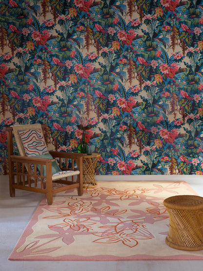 Pitate Rug by Pierre Frey shown in a room setting (view 1)