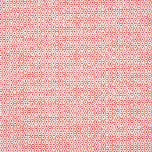 Pixie Fabric by Thibaut in Coral & Peony (W73461)
