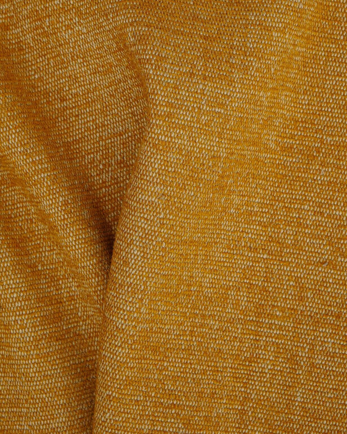 Plain Dune fabric by Coordonné in Curry, flat pattern view