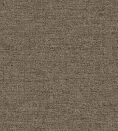 Plain Silk Wallpaper by Eijffinger Walnut