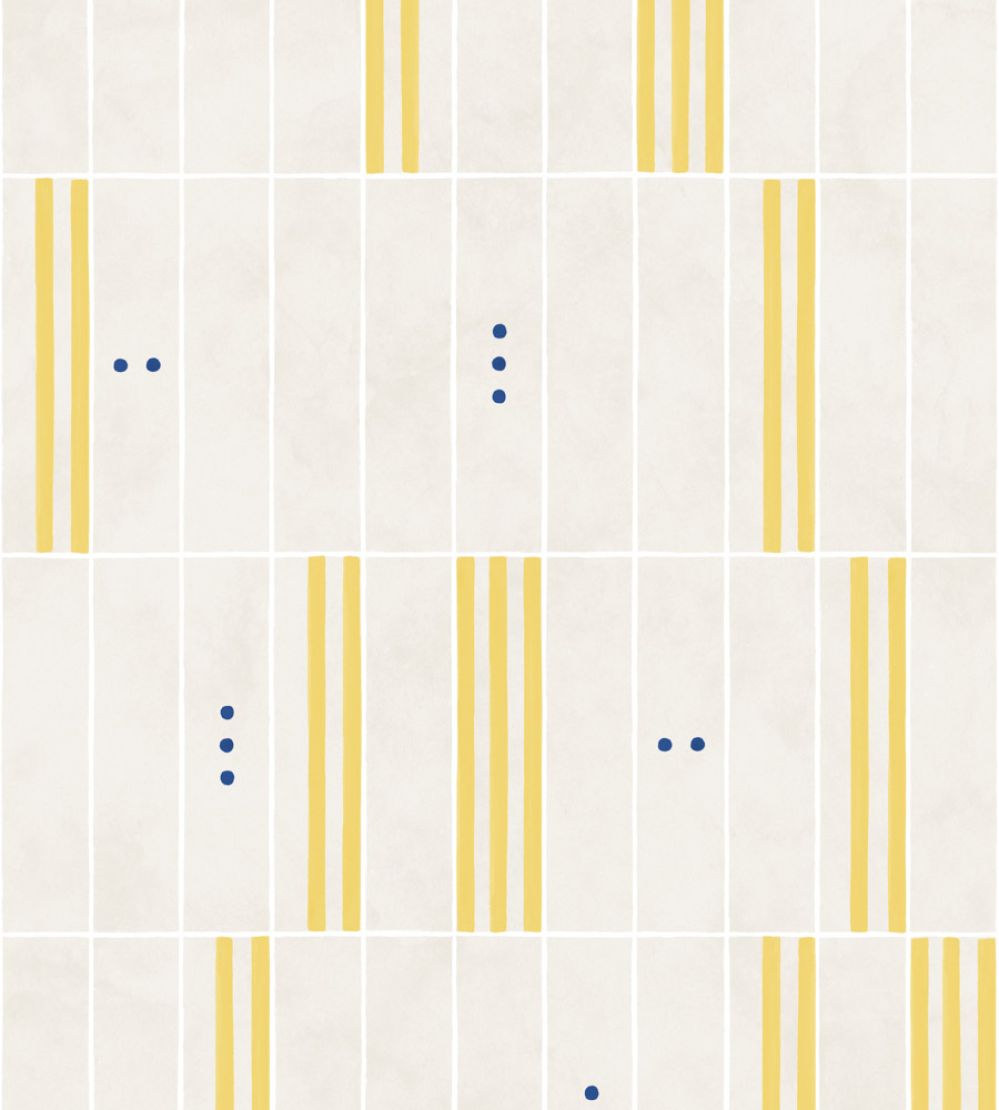 Play Blocks Wallpaper by Coordonne Buttercream