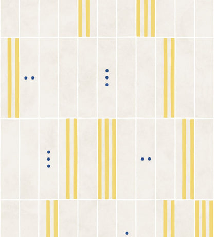 Play Blocks Wallpaper by Coordonne Buttercream