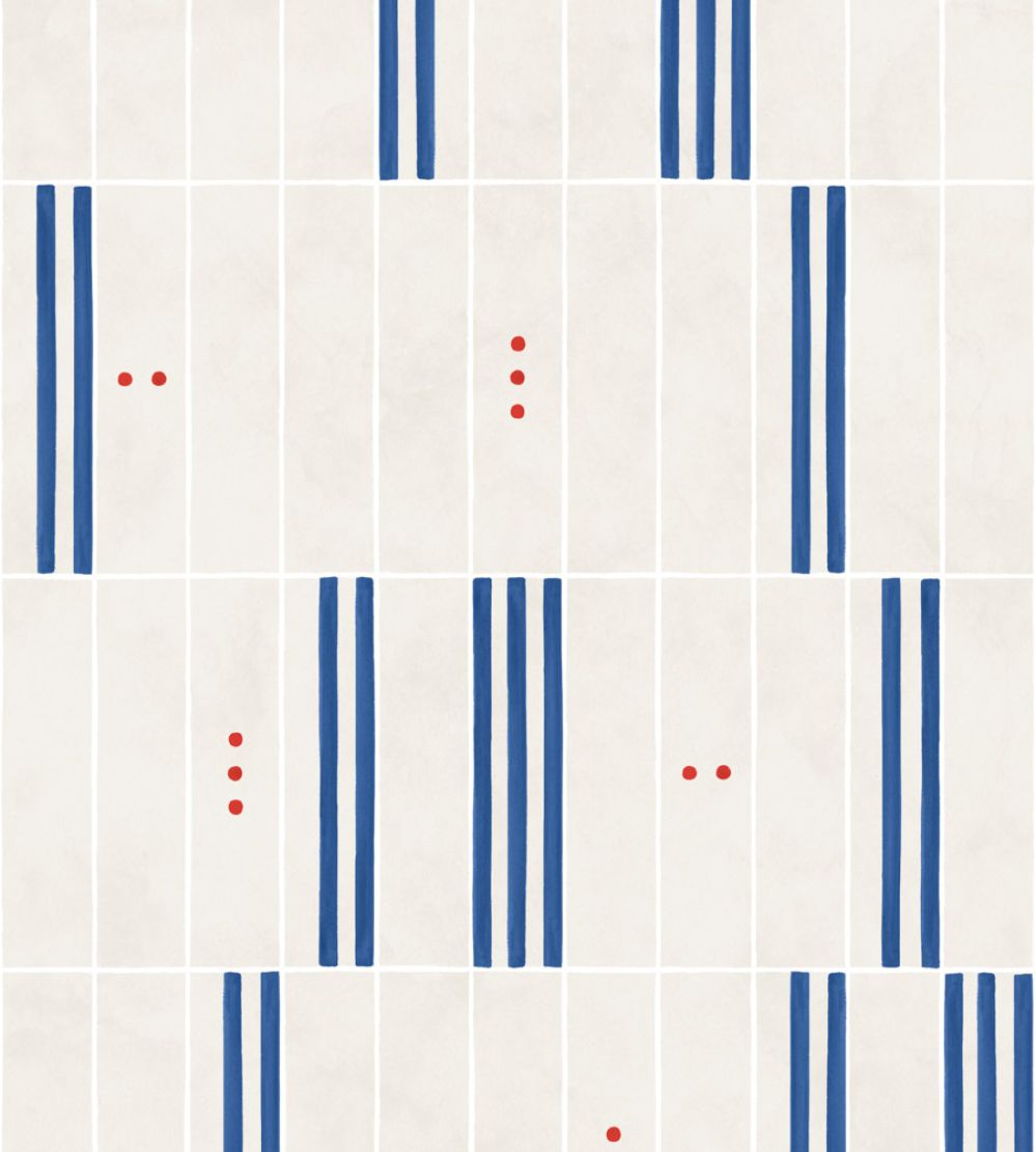 Play Blocks Wallpaper by Coordonne Indigo