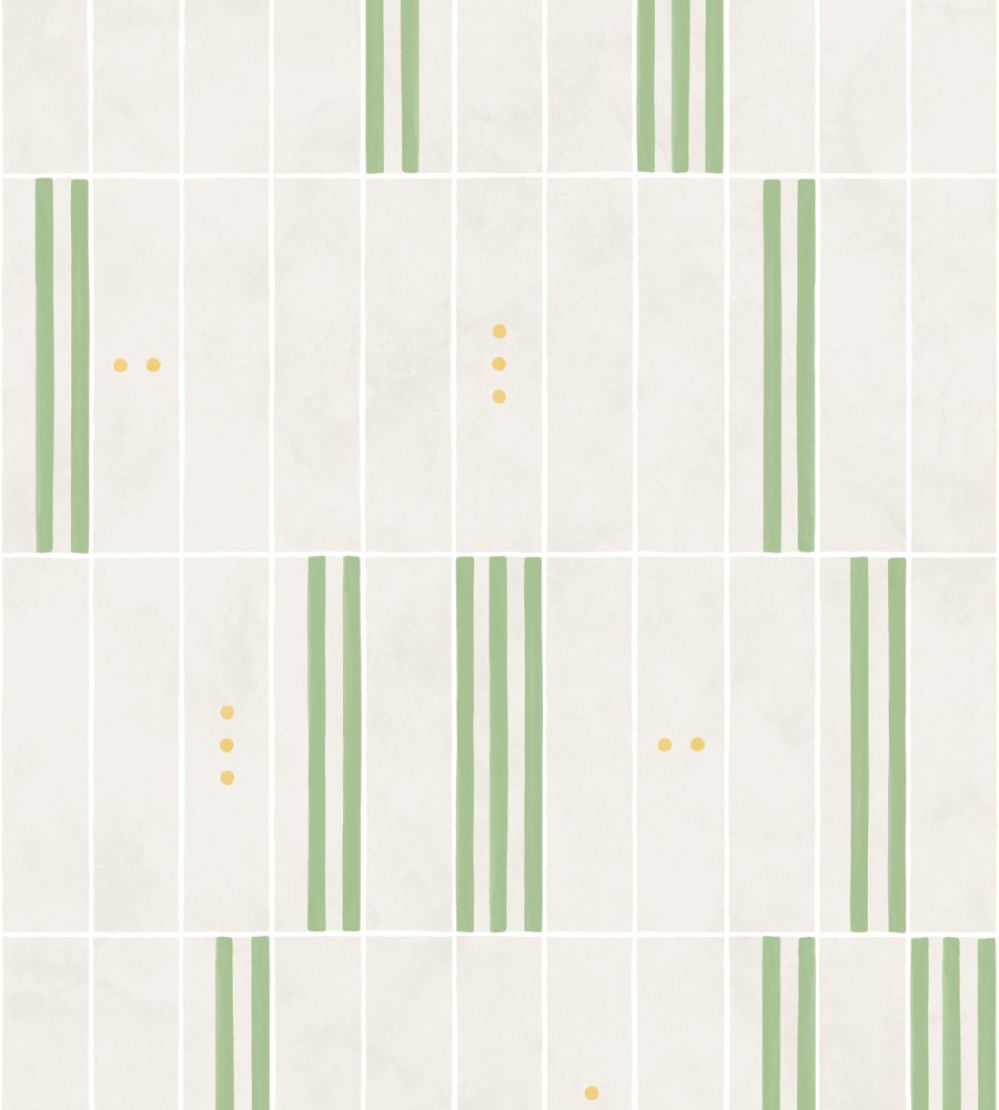 Play Blocks Wallpaper by Coordonne Mint