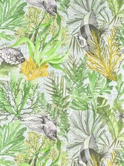 Pleine Mer Wallpaper by Pierre Frey in Cactus (FP008002)