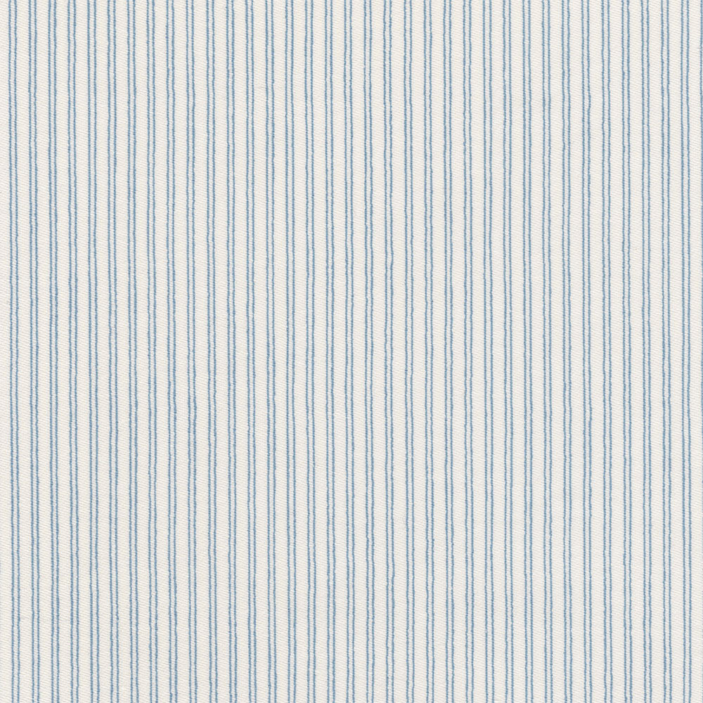 Plough Stripe Fabric by Nile & York in Cornflower