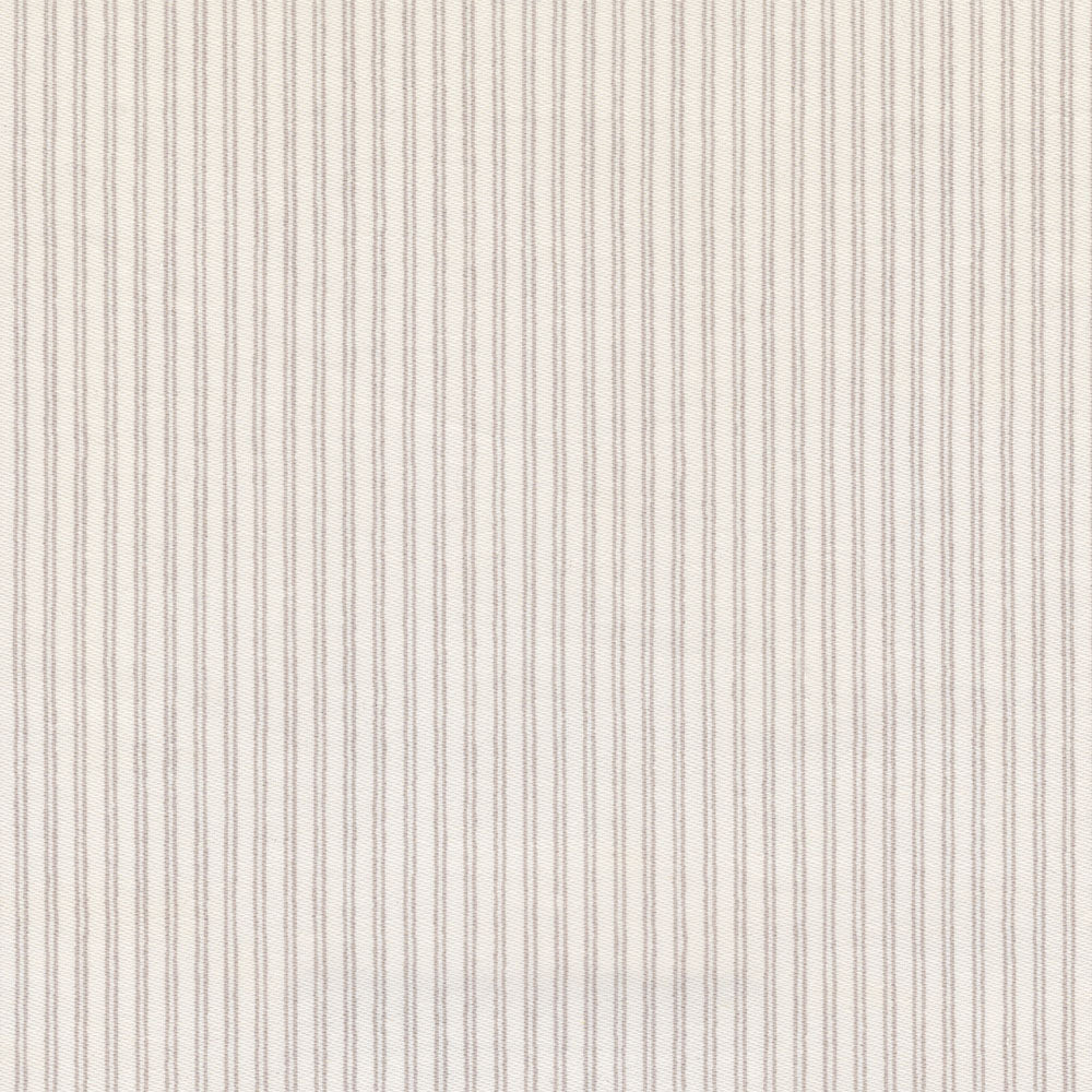 Plough Stripe Fabric by Nile & York in Dove Grey