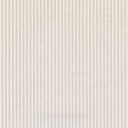 Plough Stripe Fabric by Nile & York in Dove Grey
