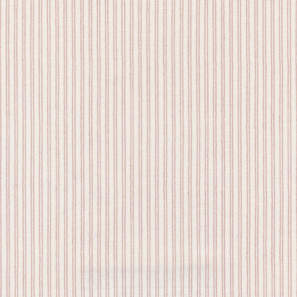 Plough Stripe Fabric by Nile & York in Dusky Pink