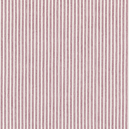 Plough Stripe Fabric by Nile & York in Grenache