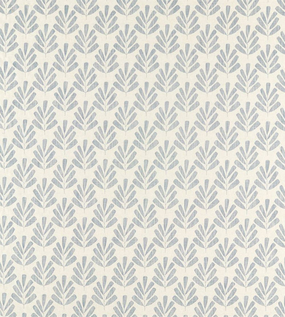 Poacea Fabric by Scion Indigo