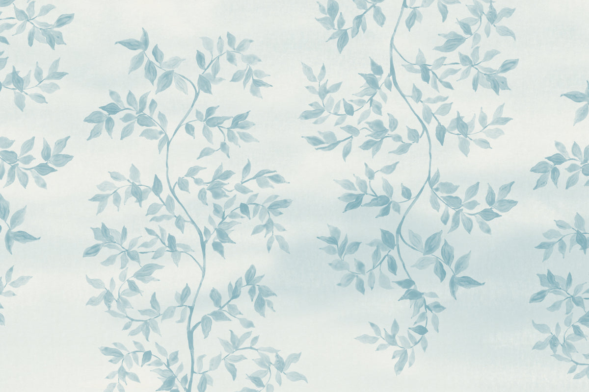 Poetic Blue mural by Hovia