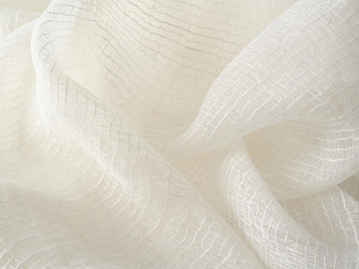 Pointe Dufour Fabric by Pierre Frey in Neige (F3581001)