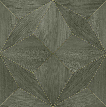Polar Star wallpaper by Coordonné in Fog, flat pattern view