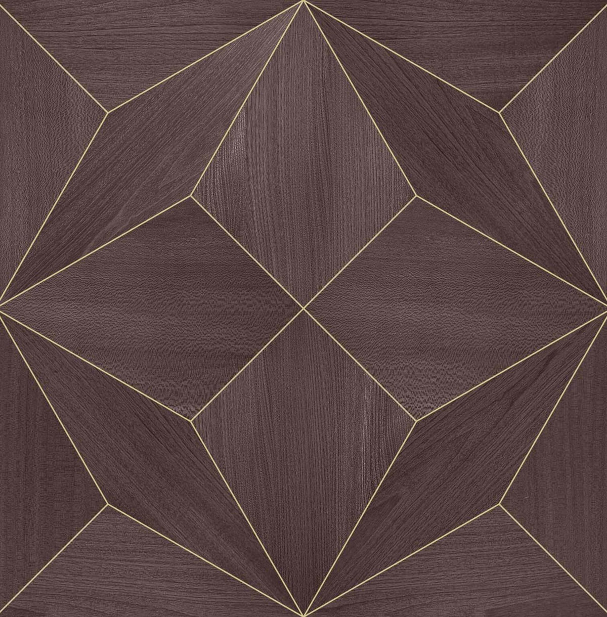 Polar Star wallpaper by Coordonné in Lilac, flat pattern view
