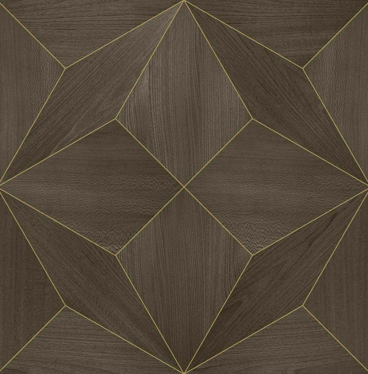 Polar Star wallpaper by Coordonné in Mole, flat pattern view