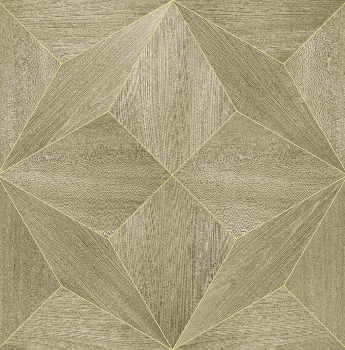 Polar Star wallpaper by Coordonné in Pearl, flat pattern view