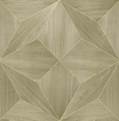 Polar Star wallpaper by Coordonné in Pearl, flat pattern view