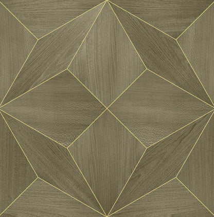 Polar Star wallpaper by Coordonné in Steel, flat pattern view