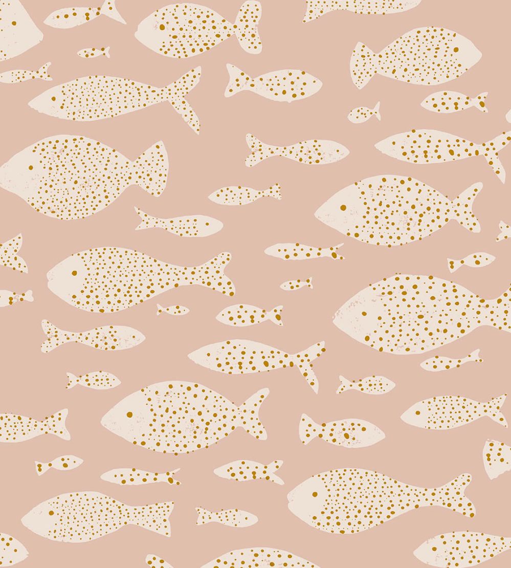 Polka Fish Wallpaper by Eijffinger 1