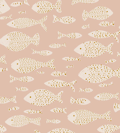 Polka Fish Wallpaper by Eijffinger 1