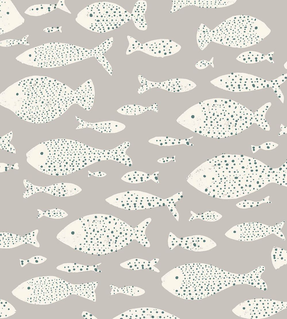 Polka Fish Wallpaper by Eijffinger 3