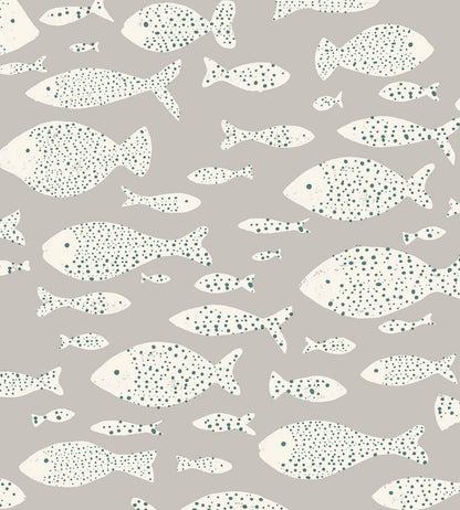 Polka Fish Wallpaper by Eijffinger 3