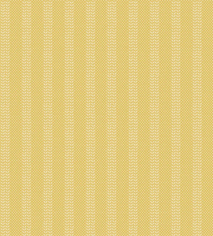 Polka Sprig Wallpaper by Farrow & Ball Ciara Yellow / White Tie