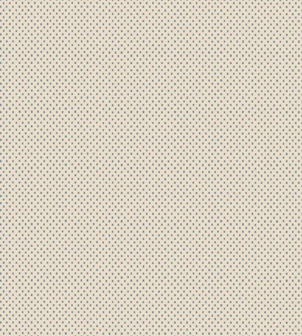 Polka Square Wallpaper by Farrow & Ball Lime White / Selvedge