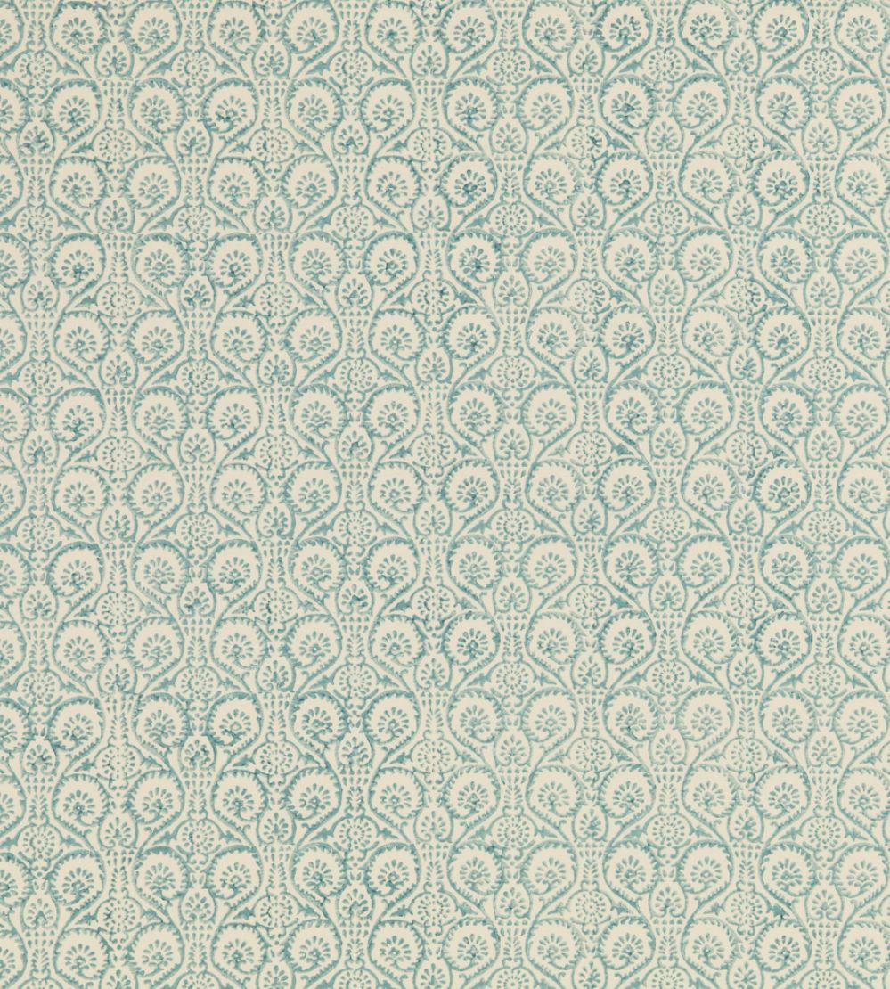 Pollen Trail Fabric by Baker Lifestyle Aqua