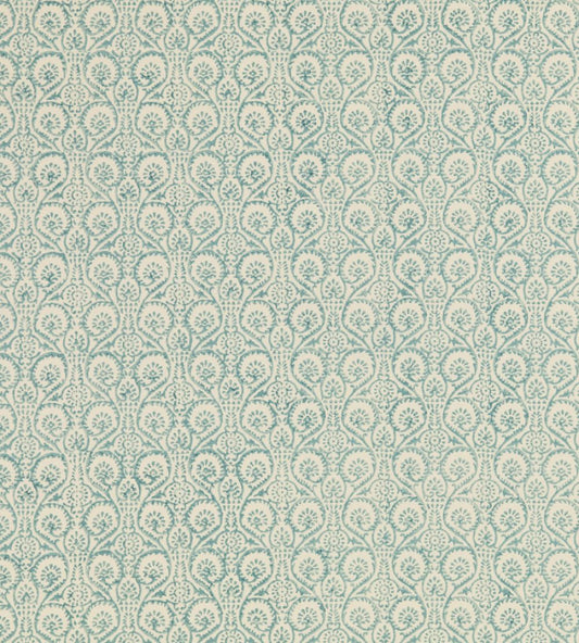 Pollen Trail Fabric by Baker Lifestyle Aqua