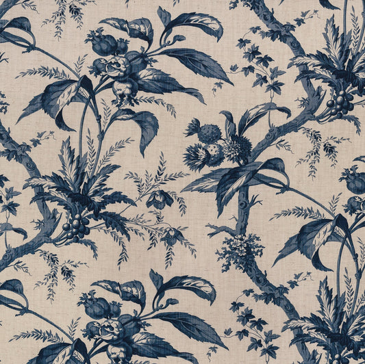 Pomona Indigo fabric by Lisa Fine Textiles