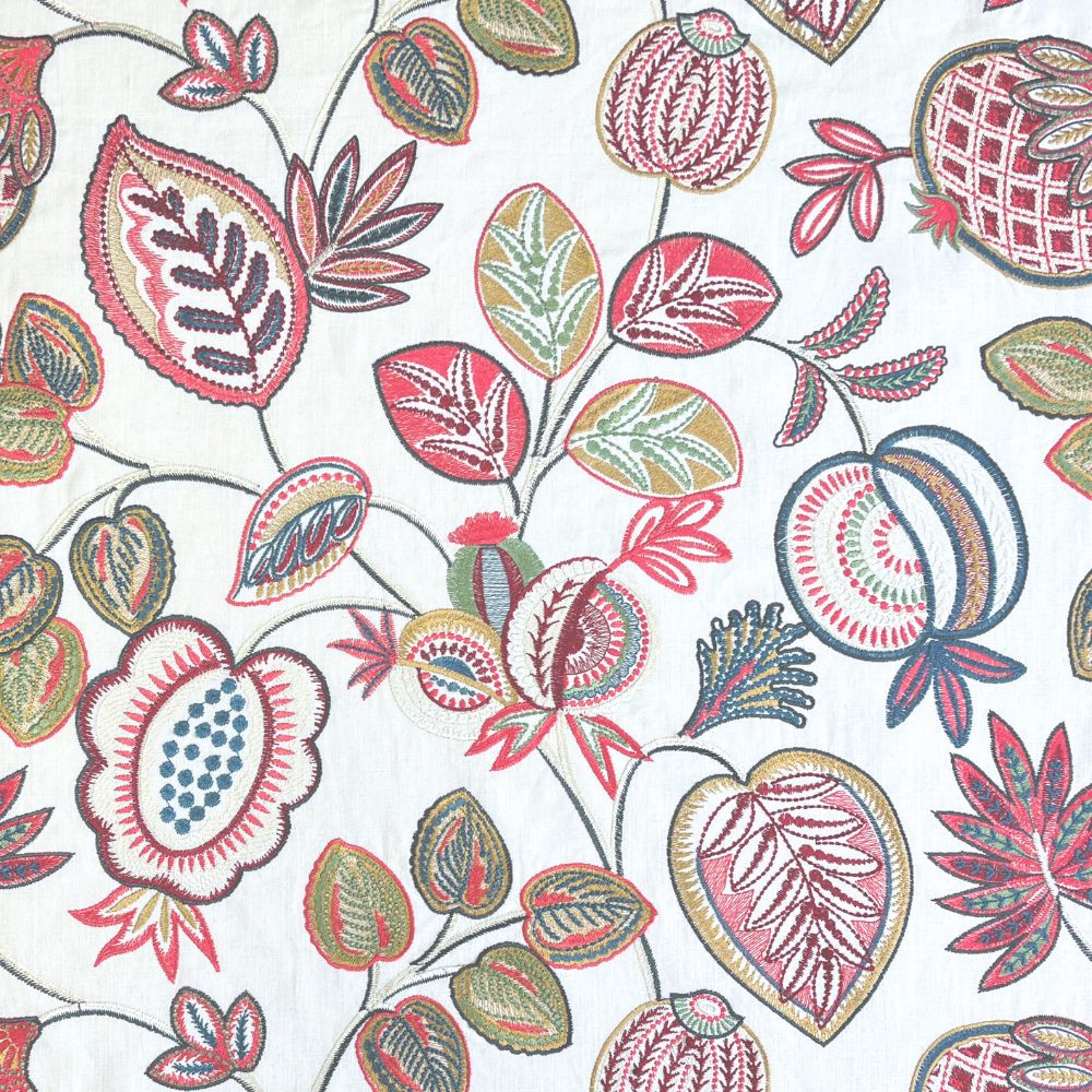 Pomona Fabric by Ian Sanderson in Jewel