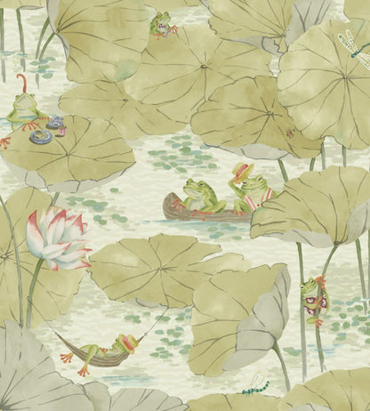 Pond Life Wallpaper by Brand McKenzie Sage