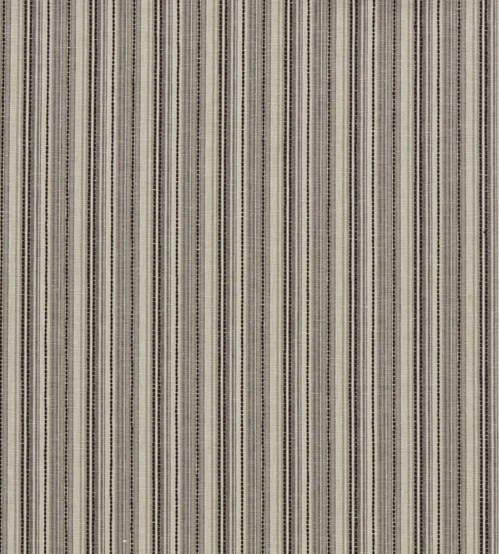 Ponto Fabric by Clarke & Clarke Charcoal