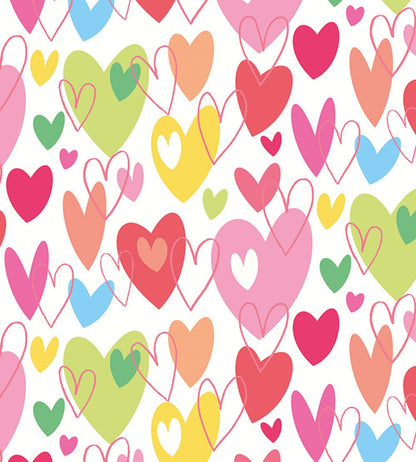 Pop Hearts Wallpaper by Ohpopsi Tutti Frutti