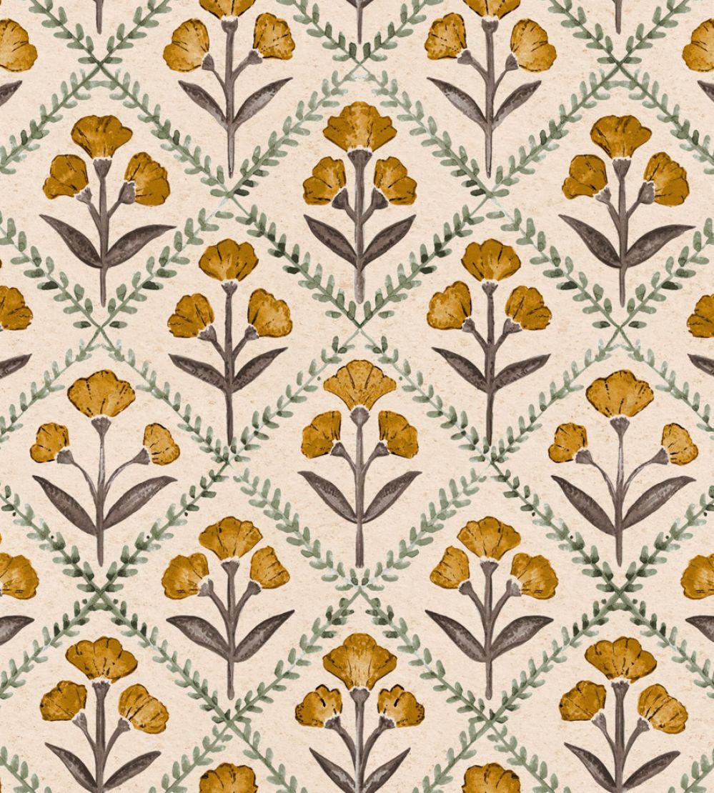 Poppy Wallpaper by Coordonne Curry