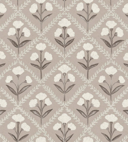 Poppy Wallpaper by Coordonne Taupe