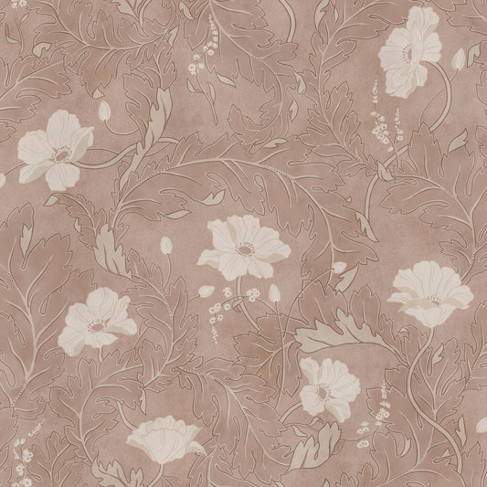 Poppy Blush mural by Sandberg