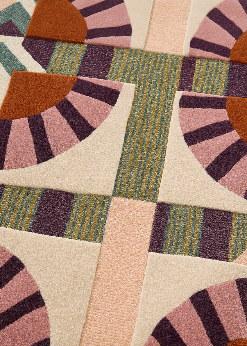 Poppy Rug by Pierre Frey shown in a room setting (view 2)