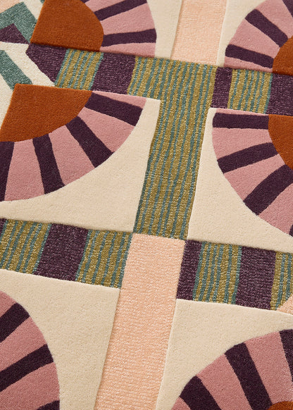 Poppy Rug by Pierre Frey shown in a room setting (view 2)